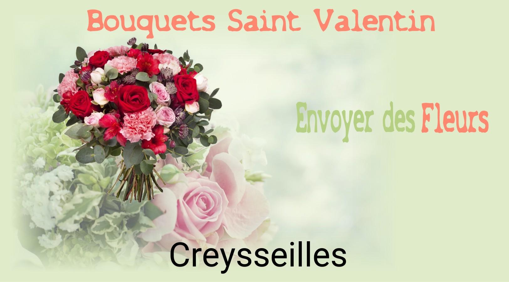 Roses de Saint-Valentin livrées à Creysseilles