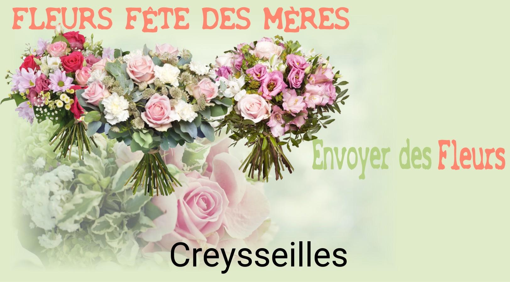 Bouquet de Fête des Mères livré à Creysseilles